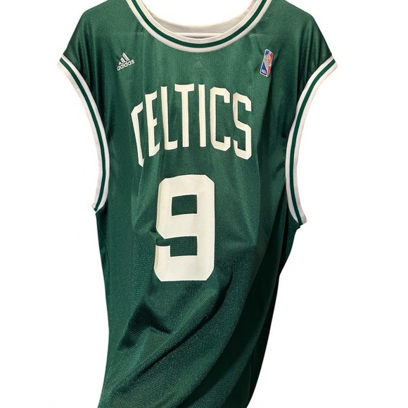 Adidas Rajon Rondo #9 Celtics Jersey Green XXL - Picture 8 of 9